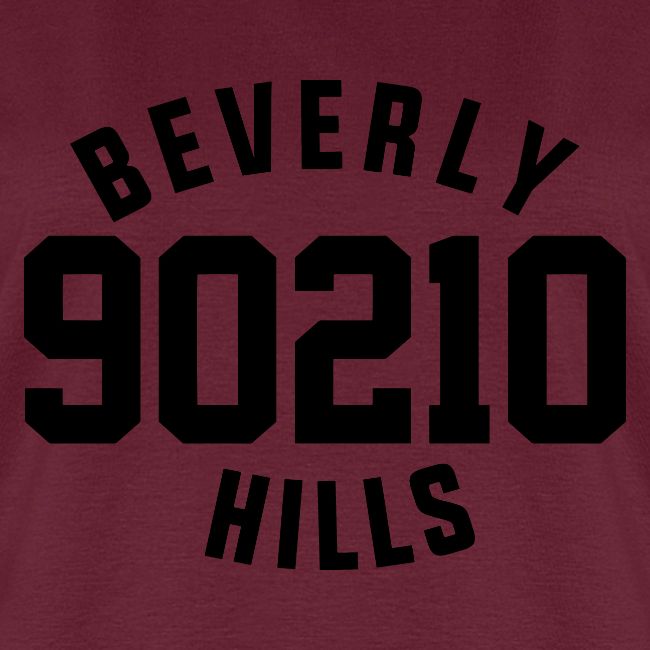 90210 Old School Tee Black