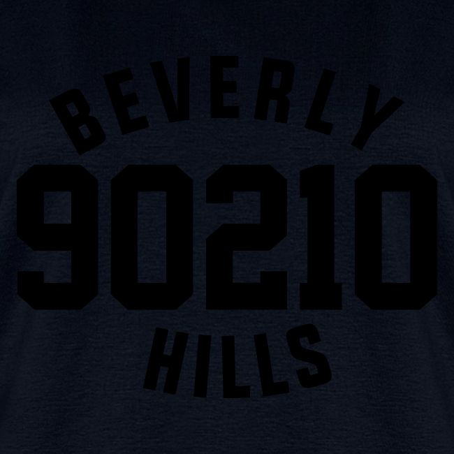 90210 Old School Tee Black