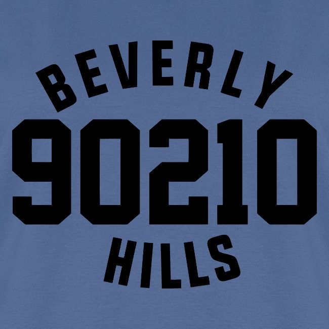 90210 Old School Tee Black