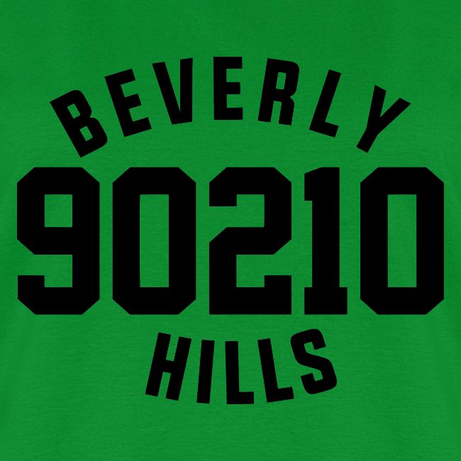 90210 Old School Tee Black