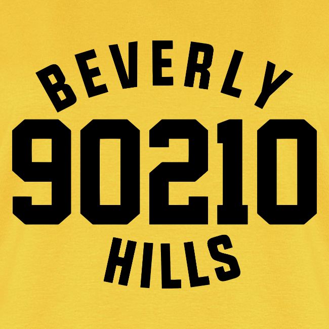 90210 Old School Tee Black