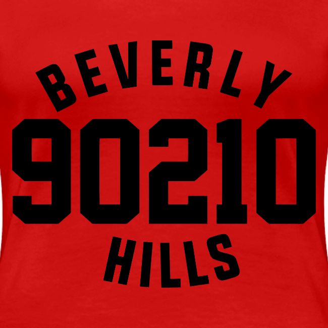 90210 Old School Tee Black