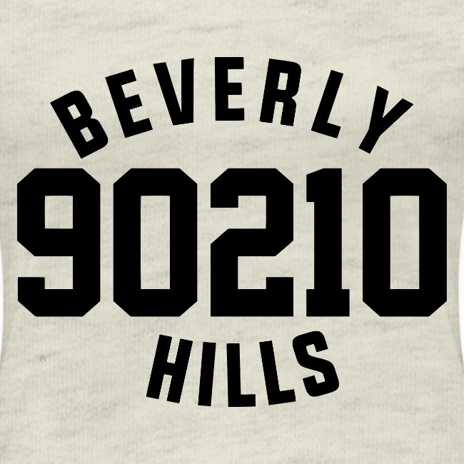 90210 Old School Tee Black
