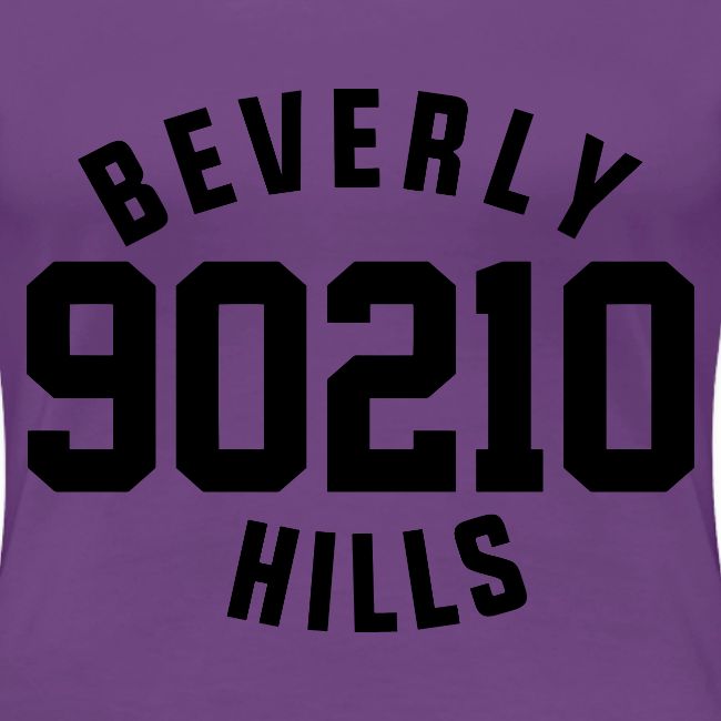 90210 Old School Tee Black