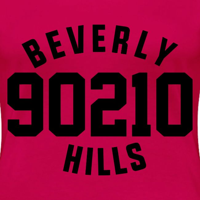 90210 Old School Tee Black