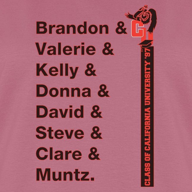 90210 CA University Class of 97 Shirt 01