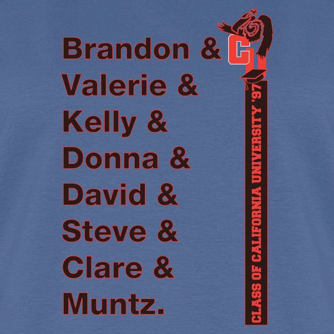 90210 CA University Class of 97 Shirt 01