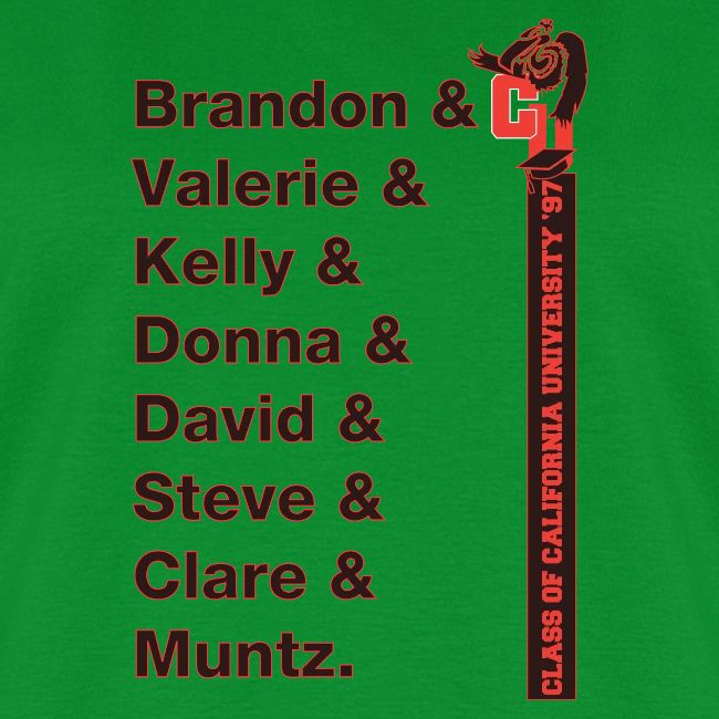 90210 CA University Class of 97 Shirt 01