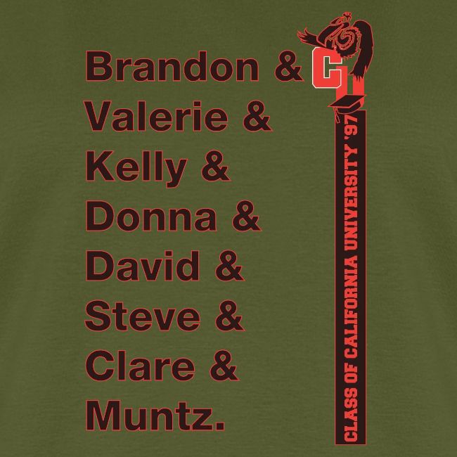 90210 CA University Class of 97 Shirt 01