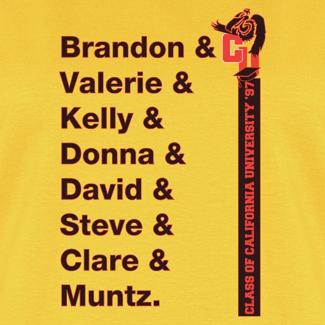 90210 CA University Class of 97 Shirt 01