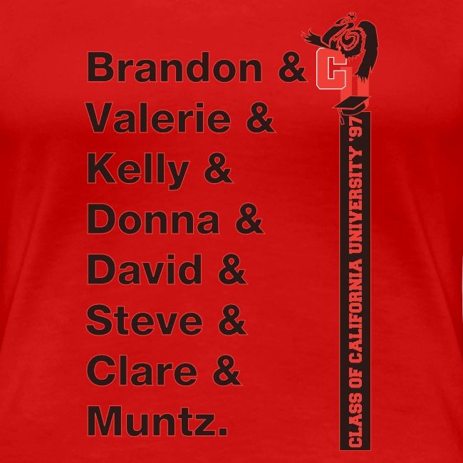 90210 CA University Class of 97 Shirt 01