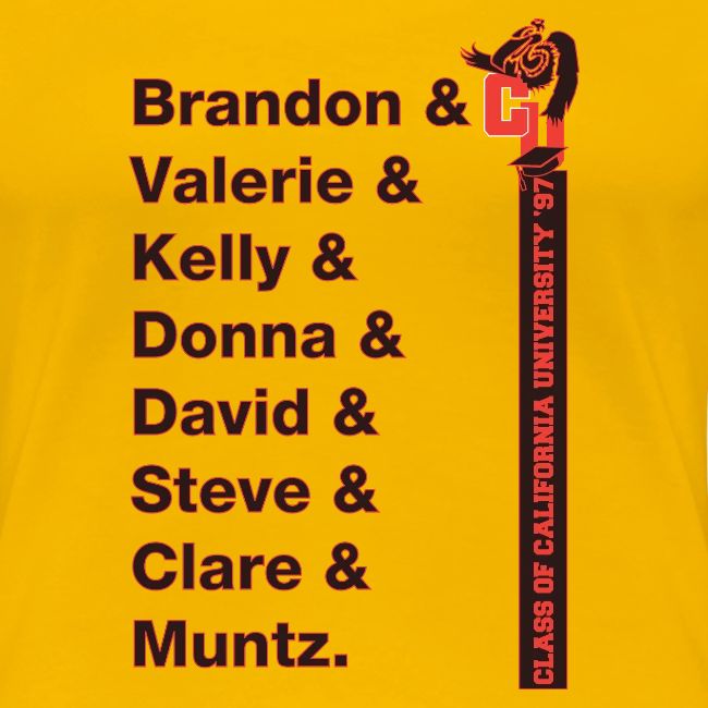 90210 CA University Class of 97 Shirt 01
