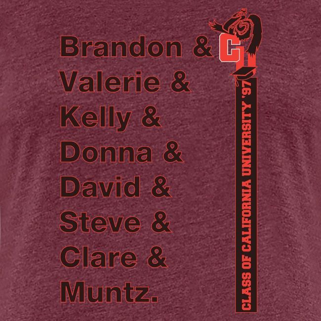 90210 CA University Class of 97 Shirt 01