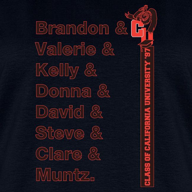 90210 CA University Class of 97 Shirt 01