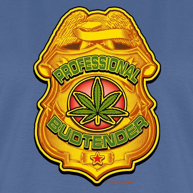 Tom's T-Hall PotTees Series #5 "Pro Budtender"