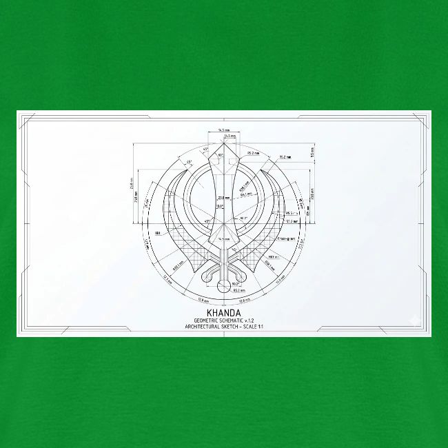 Khanda architectural Drawing