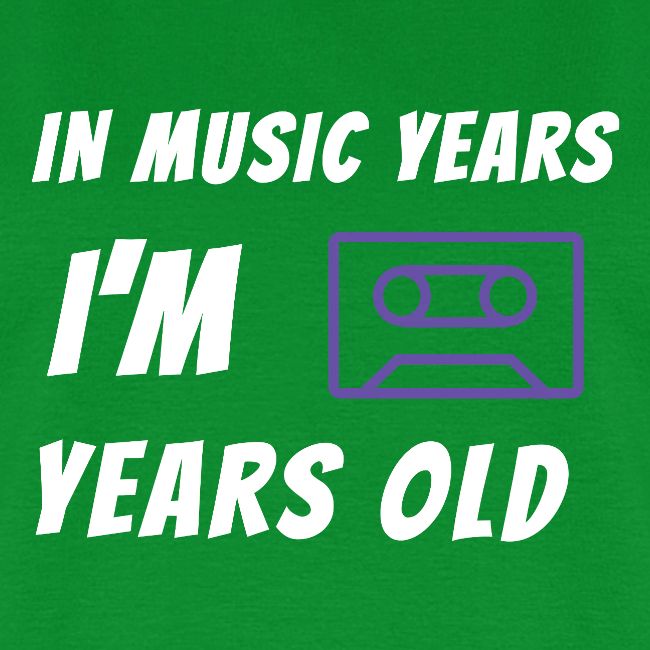 In Music Years I'm - Cassette