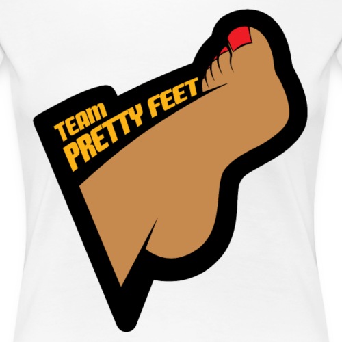 Team Pretty Feet™ Cocoa Crazy (Cocoa Loco) - Women's Premium T-Shirt