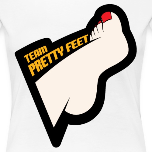 Team Pretty Feet™ Very Vanilla - Women's Premium T-Shirt