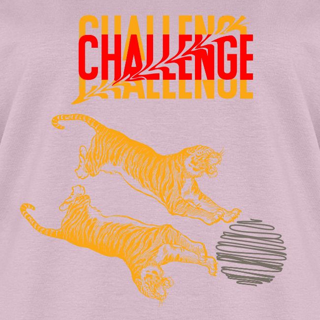 Double tiger fashion, jungle feline animals.