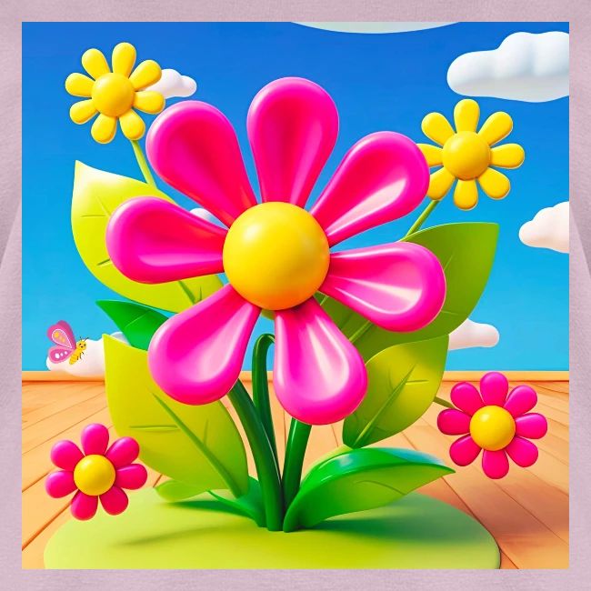 Pink Floral Peace | Sky & Nature Design