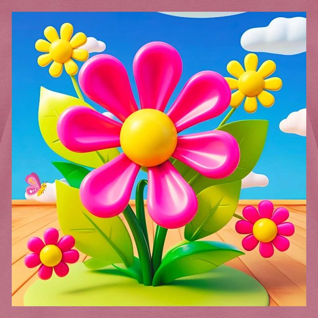 Pink Floral Peace | Sky & Nature Design