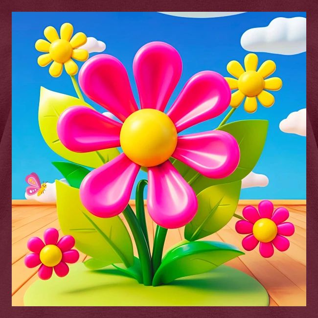 Pink Floral Peace | Sky & Nature Design