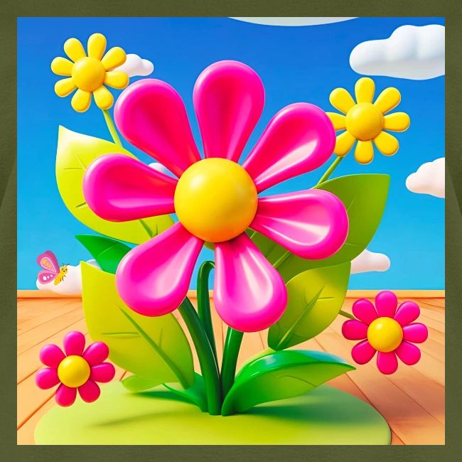 Pink Floral Peace | Sky & Nature Design