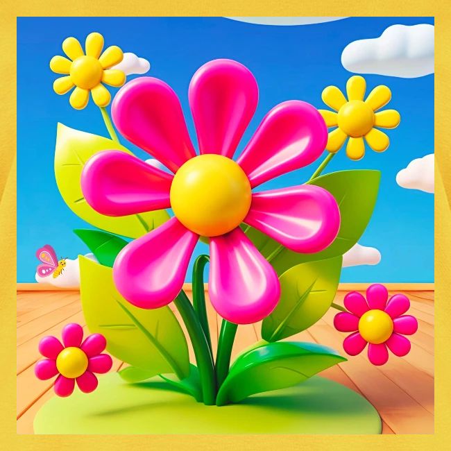 Pink Floral Peace | Sky & Nature Design