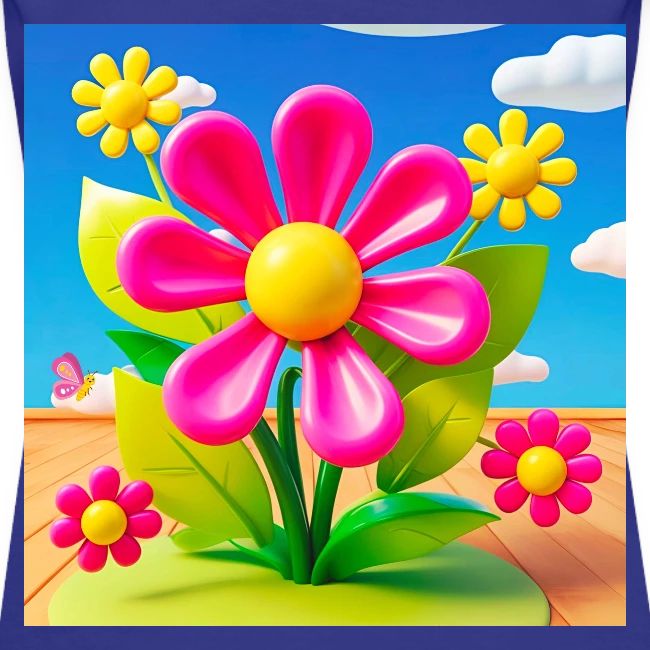 Pink Floral Peace | Sky & Nature Design