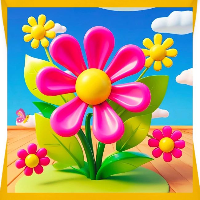 Pink Floral Peace | Sky & Nature Design
