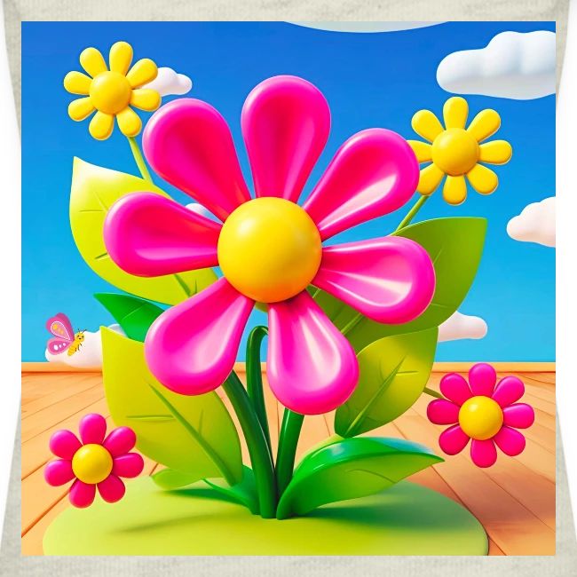 Pink Floral Peace | Sky & Nature Design