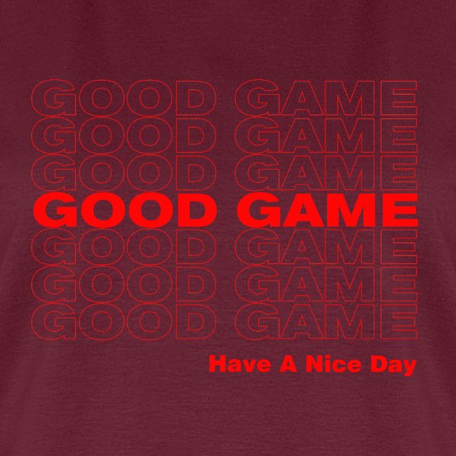 GOOD GAME