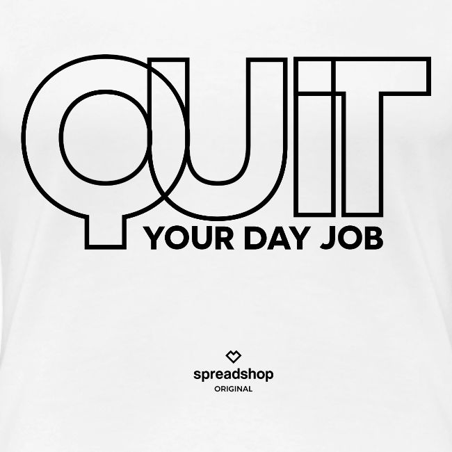 Quit in black