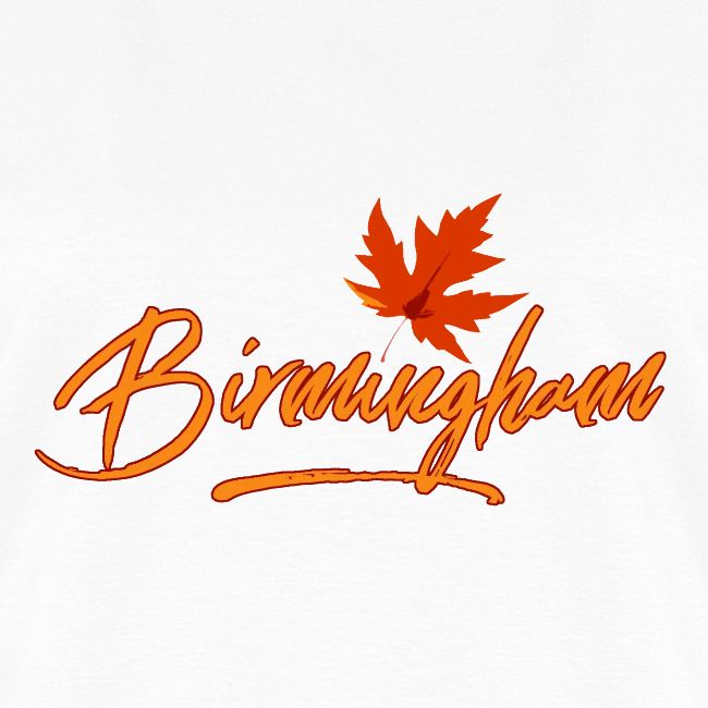 Birmingham for shirt with yellow type