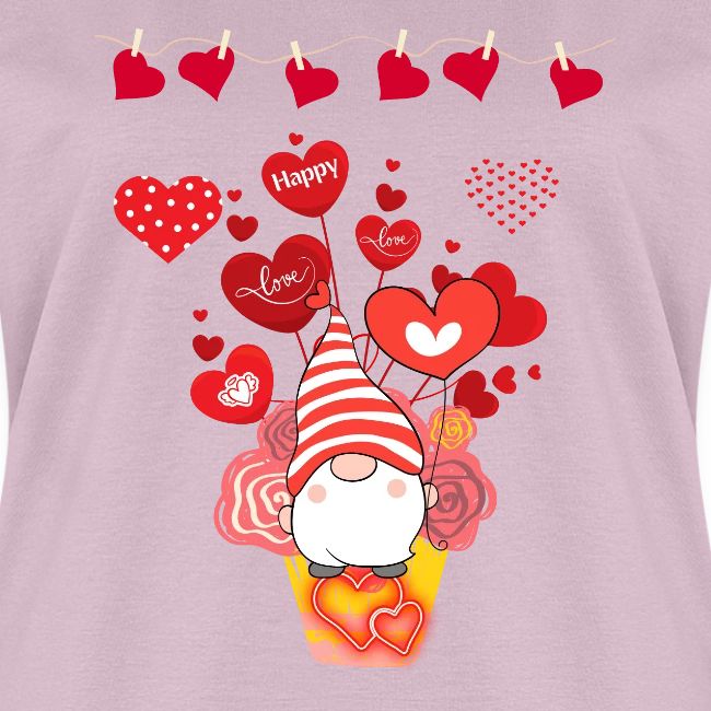 Design wrapped in love hearts, vibrating in love.