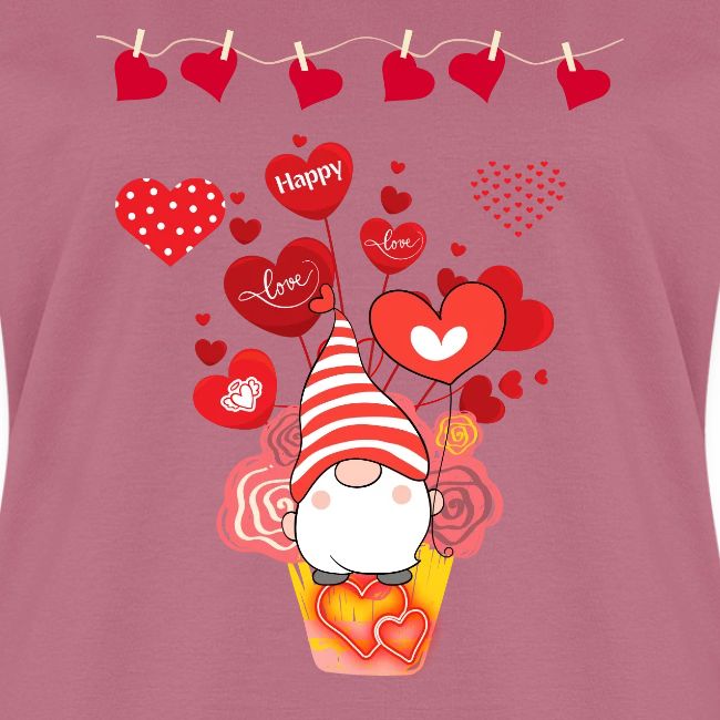 Design wrapped in love hearts, vibrating in love.