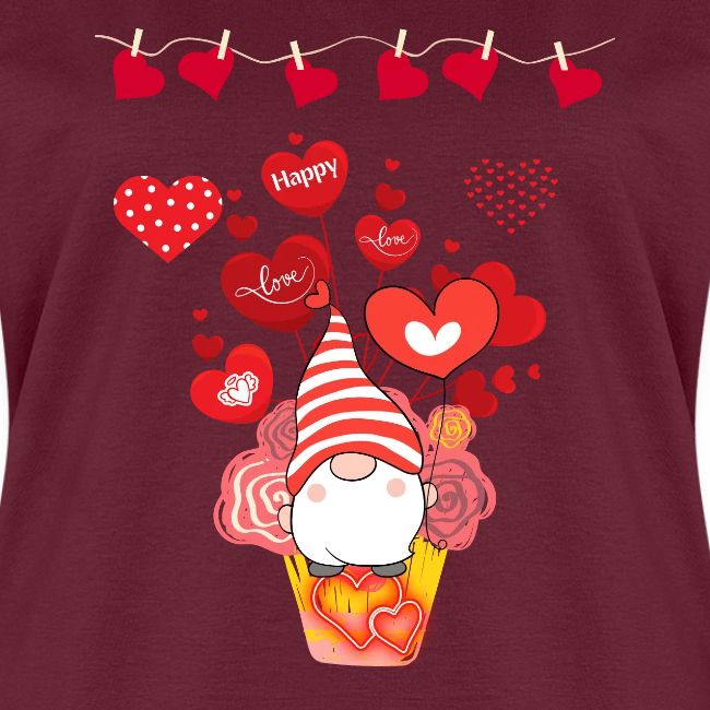 Design wrapped in love hearts, vibrating in love.