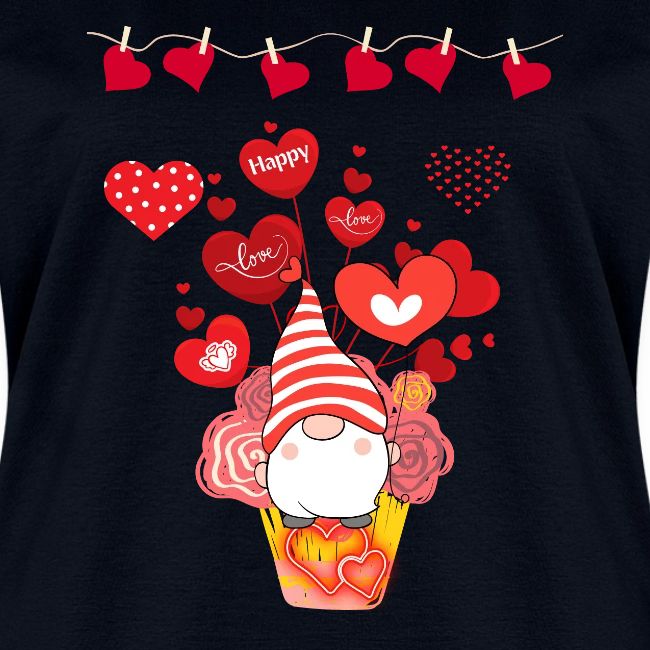 Design wrapped in love hearts, vibrating in love.