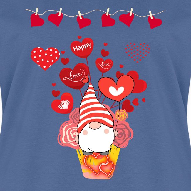 Design wrapped in love hearts, vibrating in love.