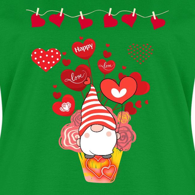 Design wrapped in love hearts, vibrating in love.