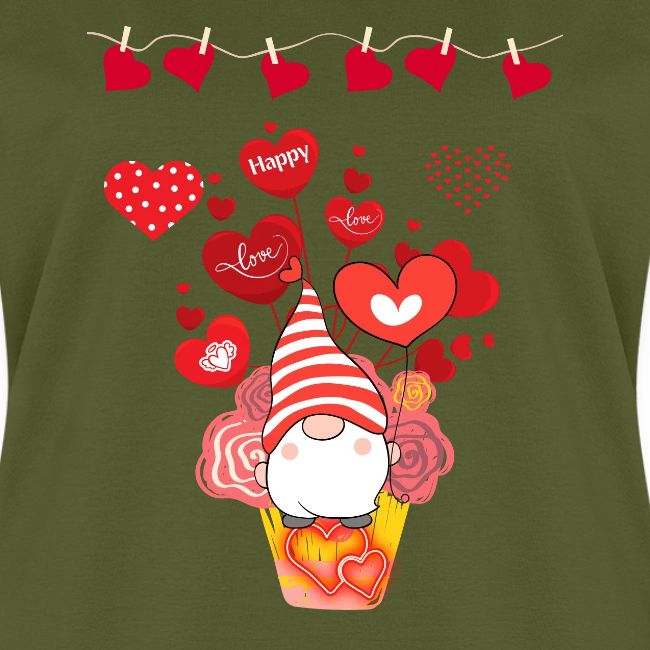 Design wrapped in love hearts, vibrating in love.