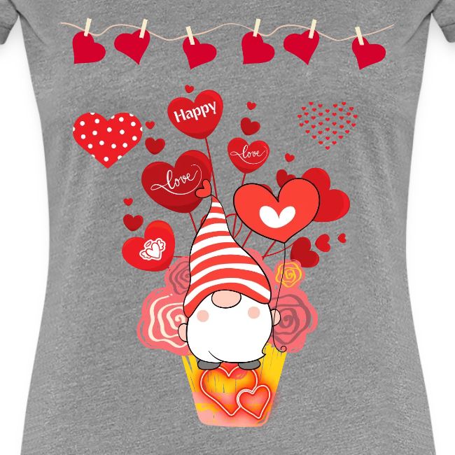 Design wrapped in love hearts, vibrating in love.
