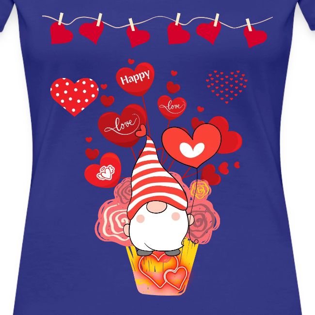 Design wrapped in love hearts, vibrating in love.