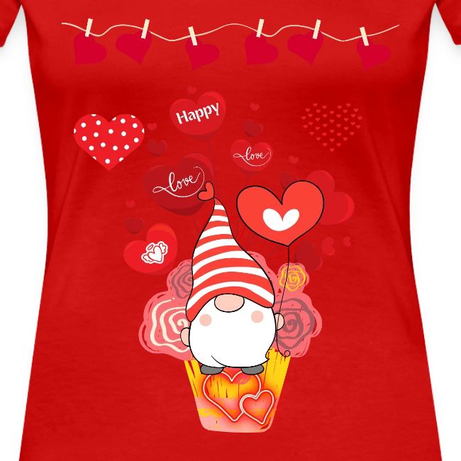 Design wrapped in love hearts, vibrating in love.