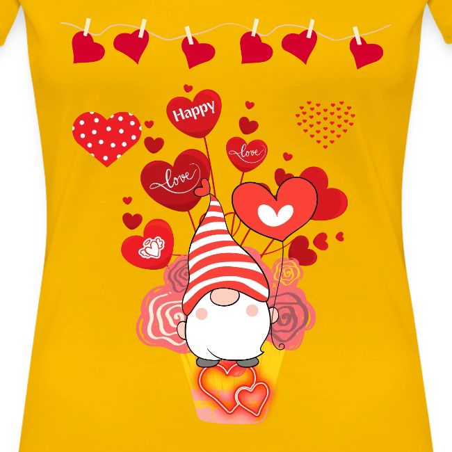 Design wrapped in love hearts, vibrating in love.