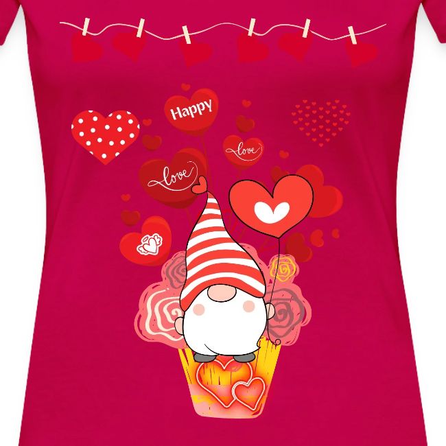 Design wrapped in love hearts, vibrating in love.