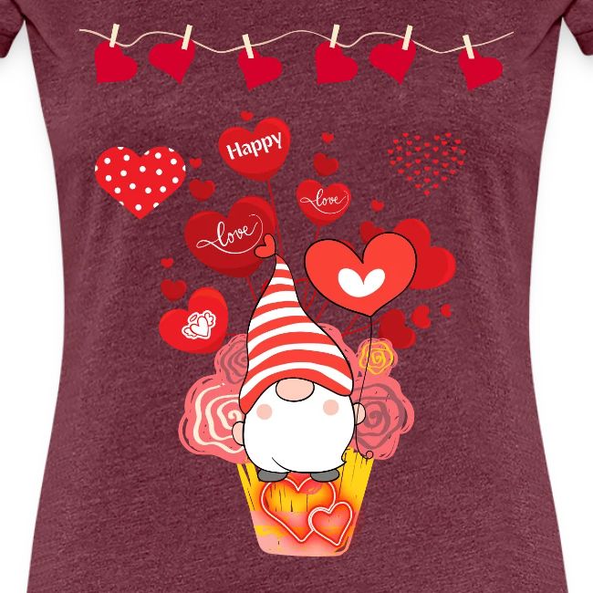 Design wrapped in love hearts, vibrating in love.