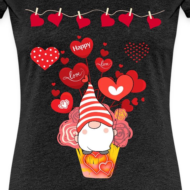 Design wrapped in love hearts, vibrating in love.