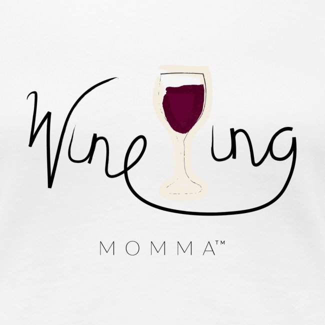Wine'ing Momma Logo Tee